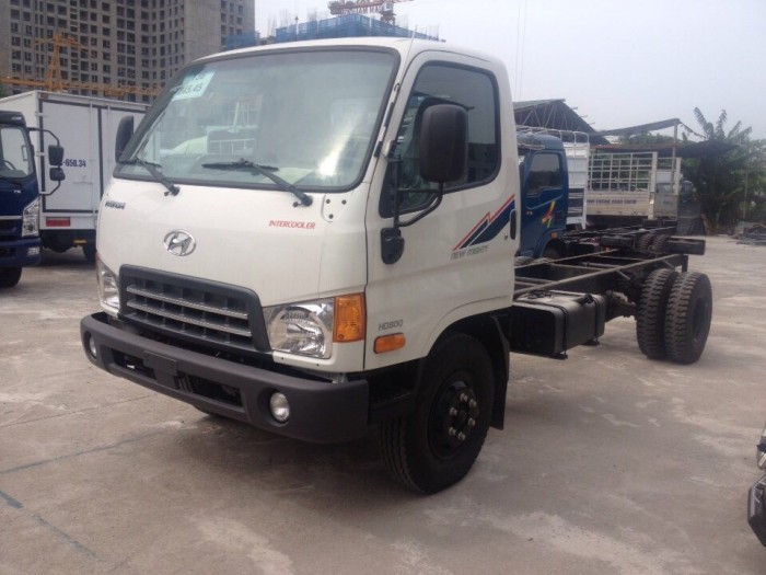 Bán xe tải Hyundai HD800, tải trọng 8 tấn. Hỗ trợ trả góp 80%