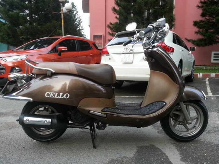 SYM Cello 125 Kiểu Dáng Vespa Cổ Điển Của Ý Tuyệt Đẹp