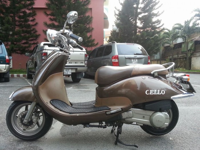 SYM Cello 125 Kiểu Dáng Vespa Cổ Điển Của Ý Tuyệt Đẹp