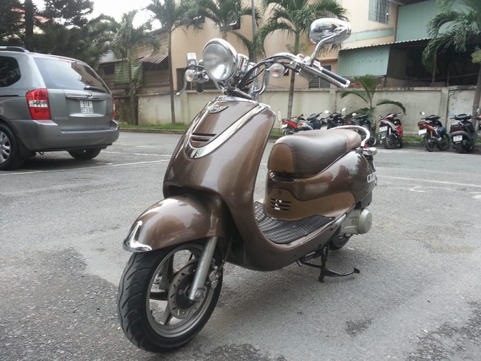 SYM Cello 125 Kiểu Dáng Vespa Cổ Điển Của Ý Tuyệt Đẹp