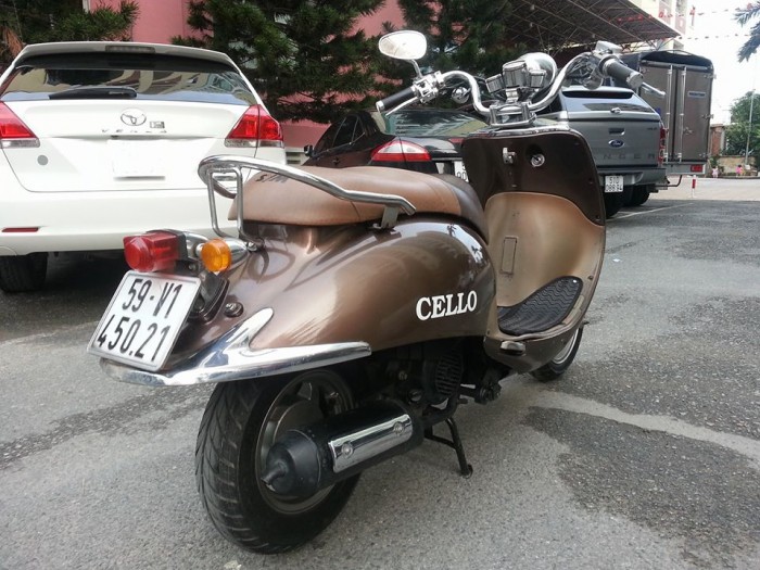 SYM Cello 125 Kiểu Dáng Vespa Cổ Điển Của Ý Tuyệt Đẹp