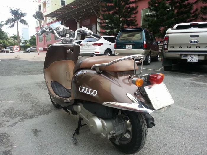 SYM Cello 125 Kiểu Dáng Vespa Cổ Điển Của Ý Tuyệt Đẹp
