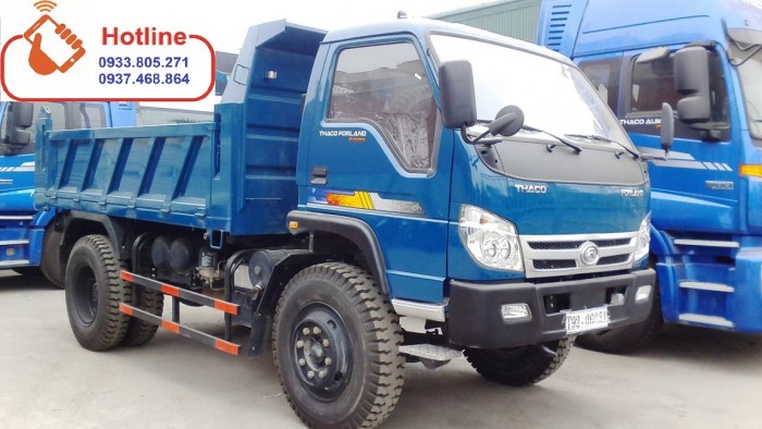 Xe ben 6 tấn. Xe ben 7 tấn . Xe ben 5 khối / 6 khối . 1 cầu / 2 cầu Trường Hải. FLD600C