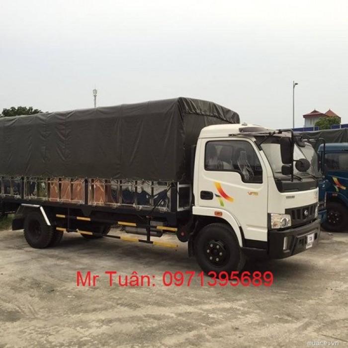 Bán xe Veam VT750, động cơ Hyundai 130ps thùng, dài 6m1