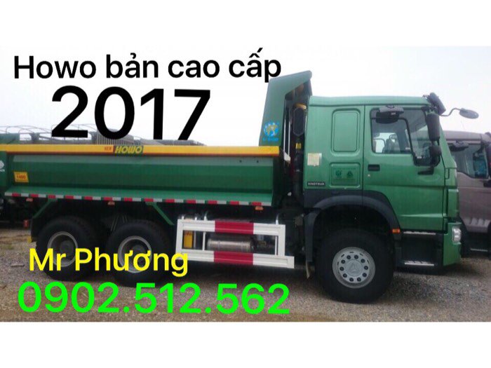 Xe ben howo cao cấp 2017 ở bình thuận