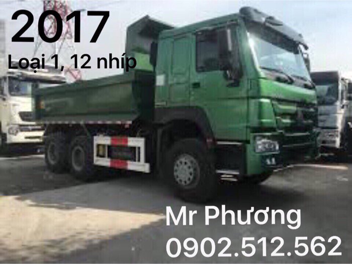 Xe ben howo cao cấp 2017 ở bình thuận