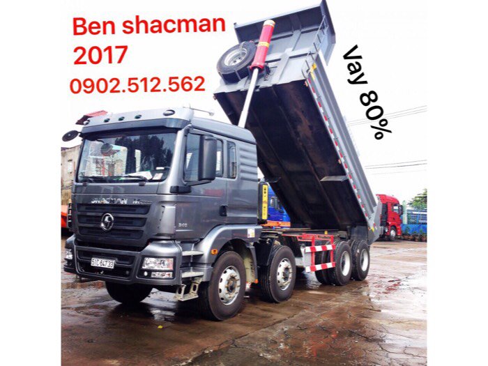 Xe ben howo, shacman 2017 ở ninh thuận