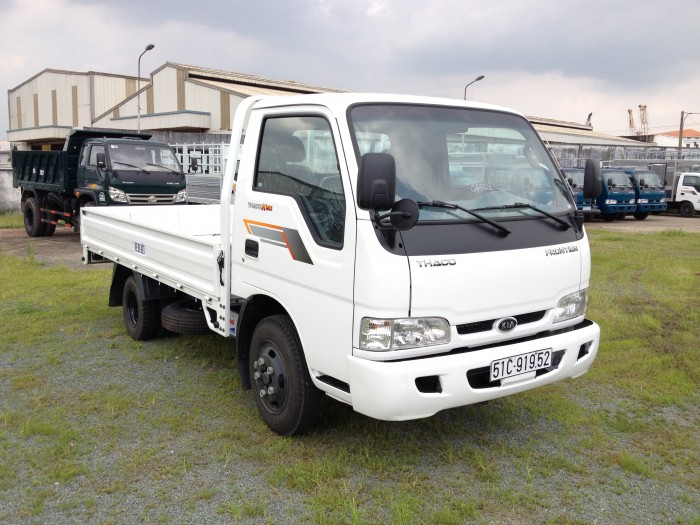 Bán xe tải Trường Hải K165S, thùng lửng, màu trắng