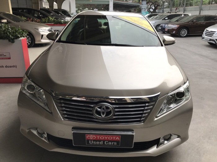 Bán xe Camry 2.5G 2013 màu nâu vàng