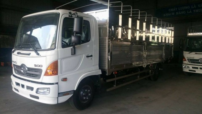 Xe tải hino FC9JLSW tải trọng 6,4 tấn tại Lâm Đồng