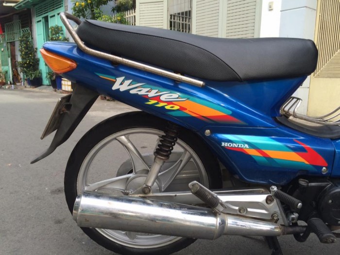 Honda Wave (A)alpha LD,màu xanh thay nhiều đồ xịn