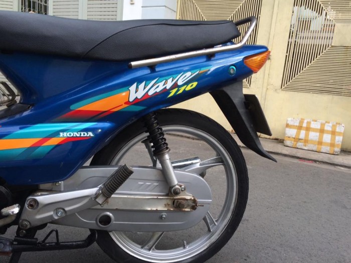 Honda Wave (A)alpha LD,màu xanh thay nhiều đồ xịn