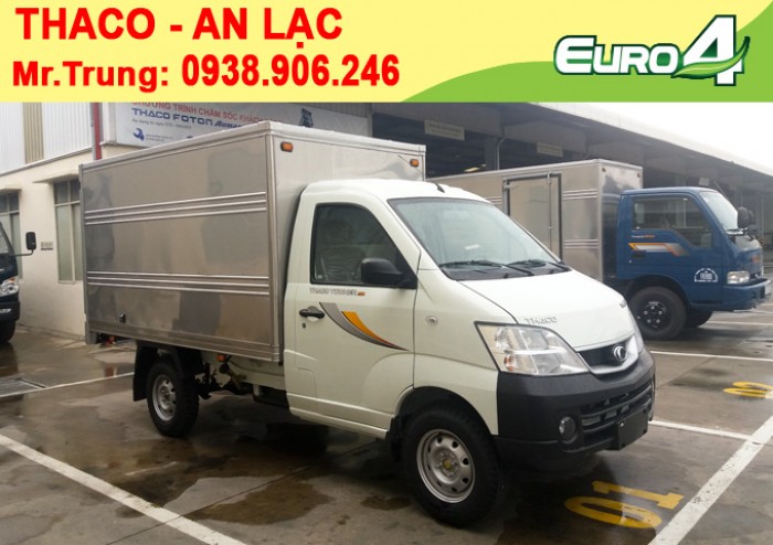 Xe tải THACO TOWNER 990 tải trọng 750kg - 850 - 990kg tiêu chuẩn khí thải EURO 4