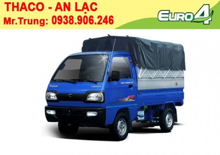 Xe tải THACO TOWNER 990 tải trọng 750kg - 850 - 990kg tiêu chuẩn khí thải EURO 4