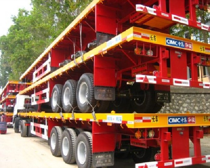 Mới hoàn toàn Sơ mi rơ móoc tải 3 trục Cimc 2017, SÀI GÒN chuyên cung cấp