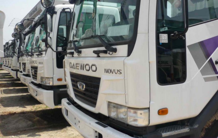 Ô Tô Miền Nam – Bán xe tải Daewoo 15 tấn - Xe tải Ben , bán trả góp 2017