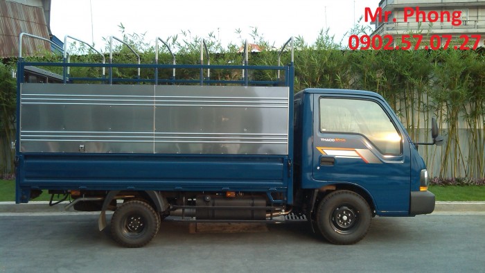 Xe KIA K190 tải trọng 1 tấn 9 tại Tây Ninh, xe được nâng tải từ KIA K2700 hay Frontier125