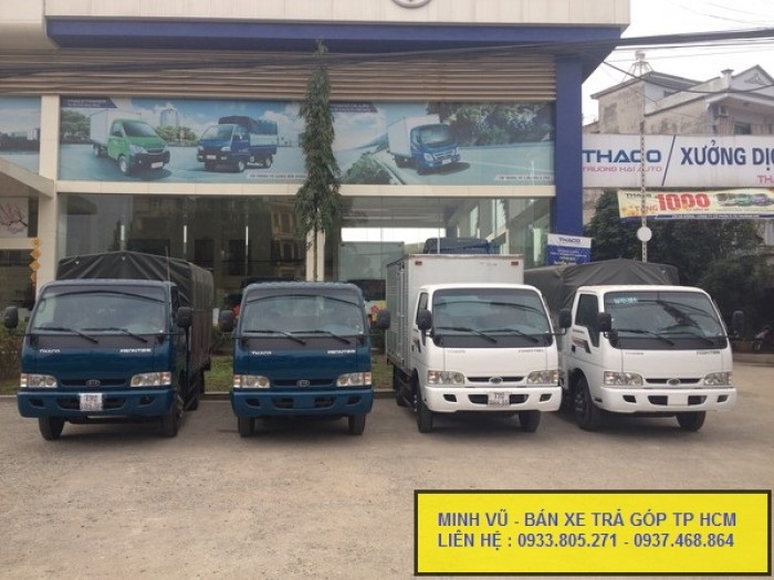 Giá bán xe tải KIA 1 tấn 4 , 1t4, 2 tấn 4 , 2t4. Giá bán tốt nhất, Đời mới 2017
