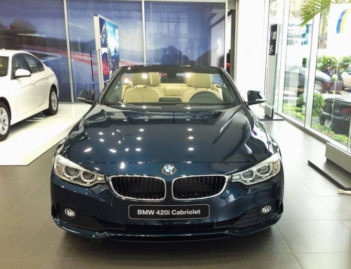 Bán xe BMW 420i Convertible | Xe mui xếp hạng sang | Giá xe BMW 420i Cab chính hãng