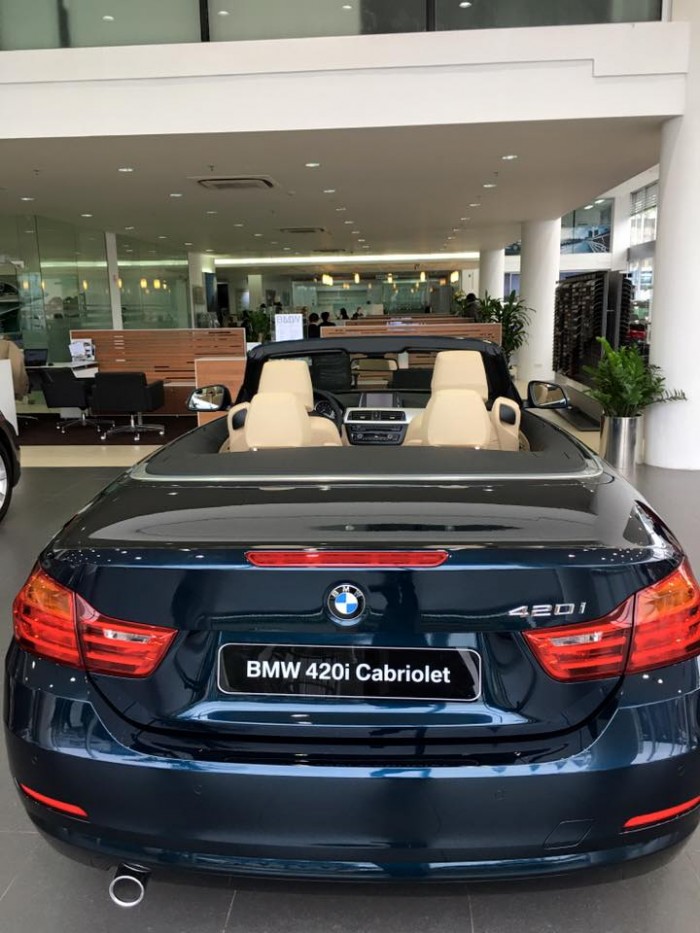 Bán xe BMW 420i Convertible | Xe mui xếp hạng sang | Giá xe BMW 420i Cab chính hãng