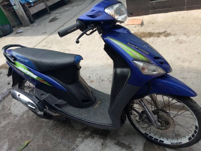 Yamaha Mio thái màu xanh-đen