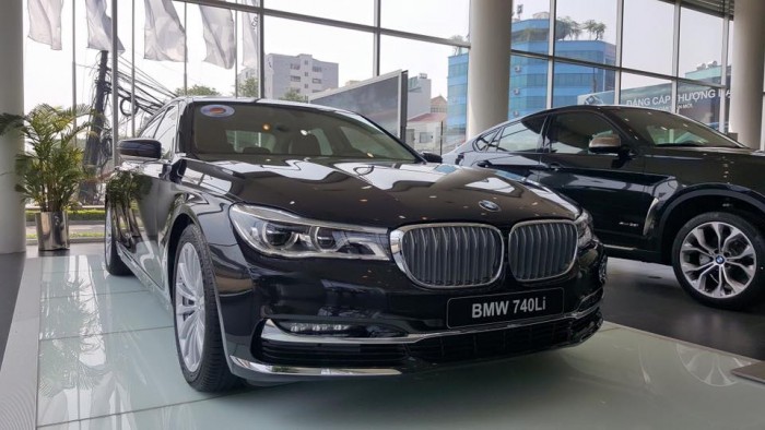BMW 740Li 2017 chính hãng, giao sớm nhất, giá rẻ nhất