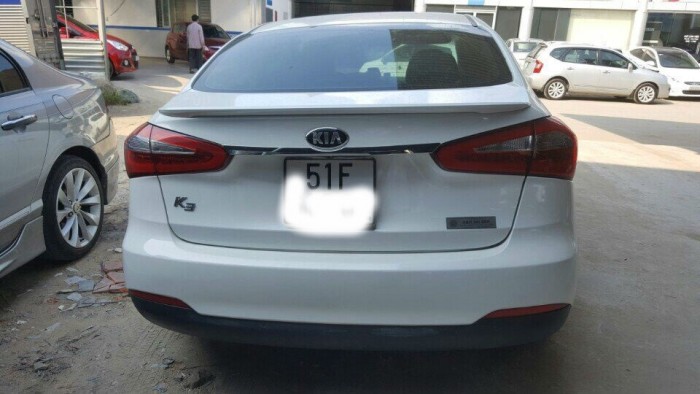 Bán Kia K3 1.6mt 2016 bstp màu trắng như mới