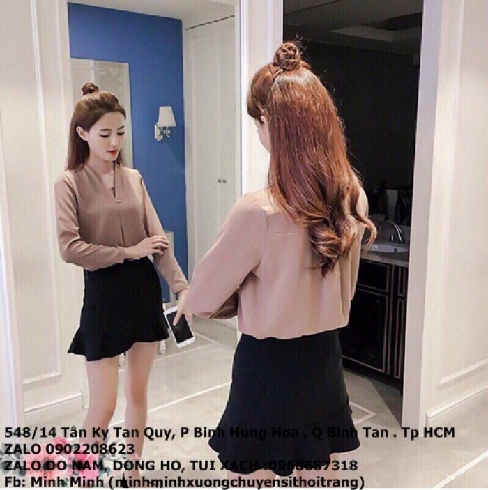 CHÂN VÁY SỌC KATE BÈO CHÉO SIÊU HOT - Chân váy | ThờiTrangNữ.vn