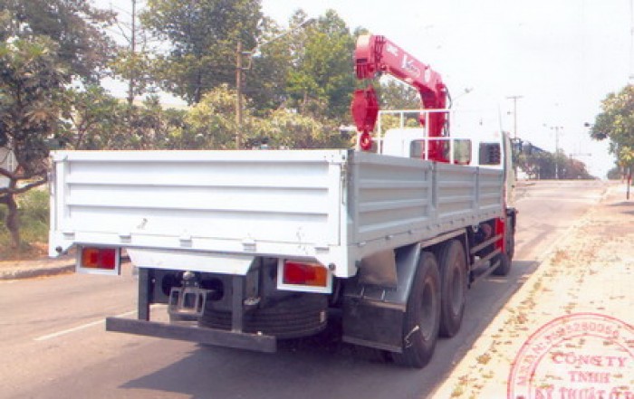 Bán chiếc Hino FLSA - tải lắp cẩu Unic 5T 4 khúc