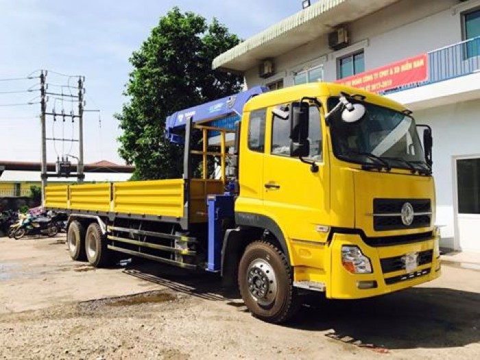 Cần bán chiếc DongFeng EQ1250 - lắp cẩu TADANO