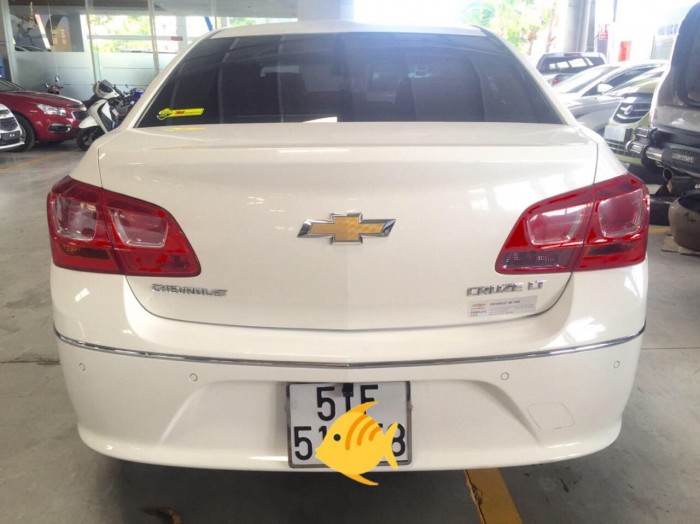 Bán CruzeLT sx 10/2015 MT màu trắng
