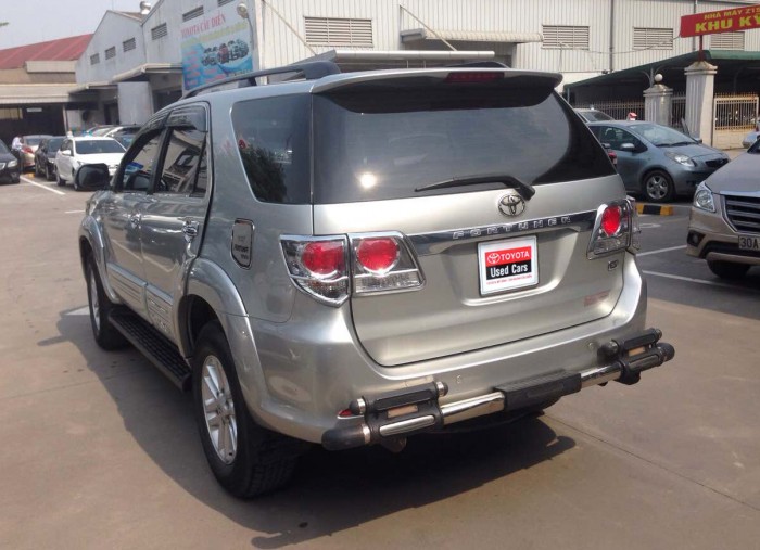 Toyota Fortuner G 2014