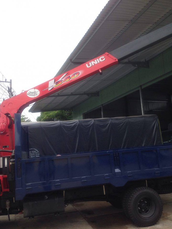 Xe Tải Hyundai Hd99 6,5T Gắn Cẩu Unic340