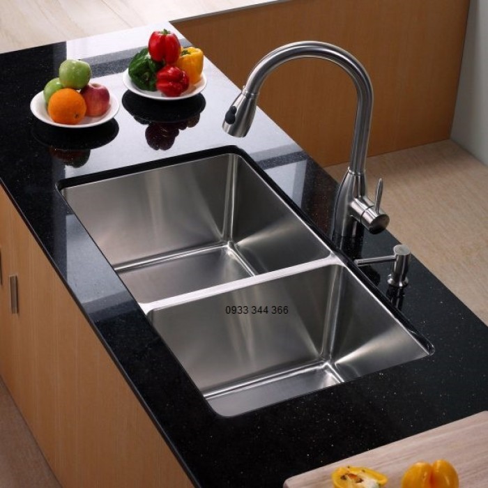 Cách lắp đặt chậu rửa chén inox âm bàn đẹp, chuẩn