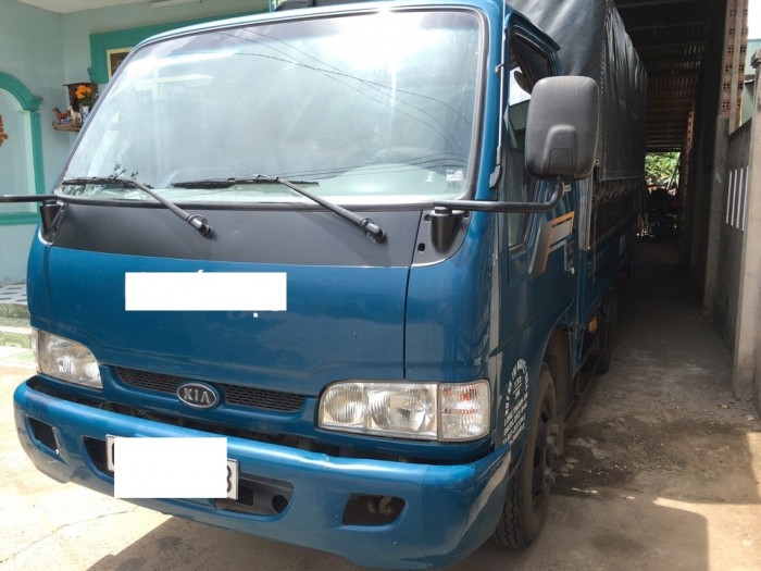 Kia k3000 thùng mui bạt, đời 2012, xe có máy lạnh