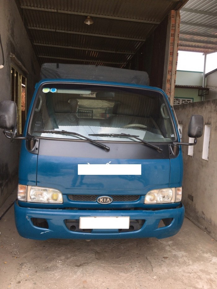 Kia k3000 thùng mui bạt, đời 2012, xe có máy lạnh