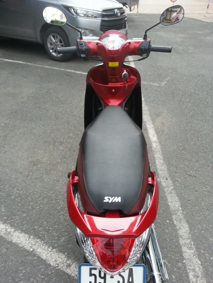 Sym Angela 50 Mới Lăn Bánh 170Km Như Xe Thùng - Xe Miễn Bằng Lái