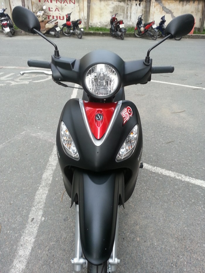 Sym Angela 50 Mới Lăn Bánh 170Km Như Xe Thùng - Xe Miễn Bằng Lái