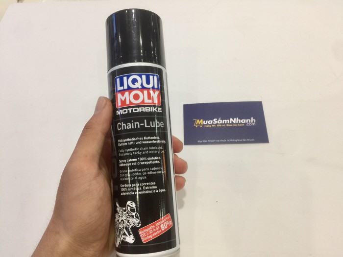 Chai xịt bảo dưỡng tăng tuổi thọ sên Liqui Moly Chain-Lube 1508 250ml - MSN388136