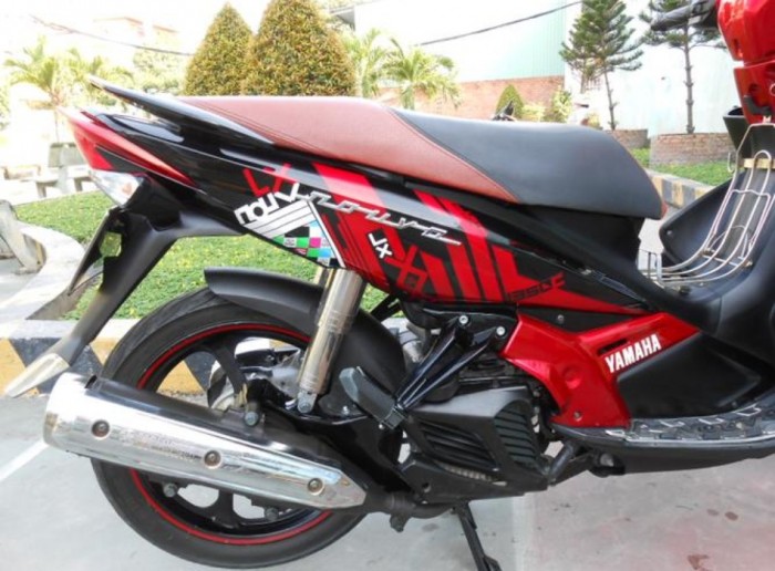 Yamaha Nouvo 4 LX bstp 2k10 màu đỏ đen xe đẹp máy êm nguyên zin
