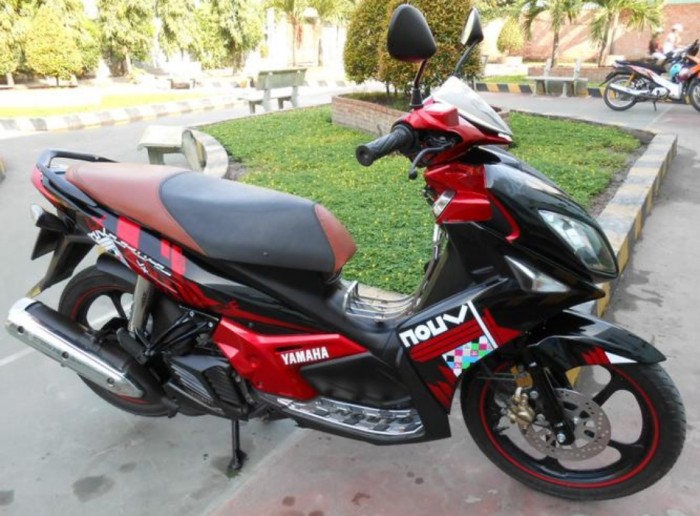 Yamaha Nouvo 4 LX bstp 2k10 màu đỏ đen xe đẹp máy êm nguyên zin