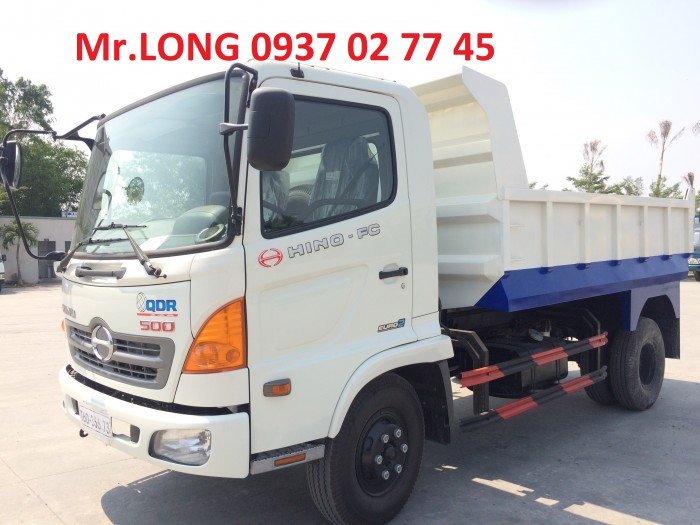 Xe tải Hino Fc ben 6 Tấn, hino ben 6 Tấn 2 , hino ben FC , xe Hino 6T2 đóng ben , xe tải ben Hino