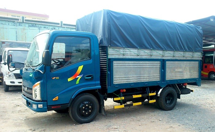Cần bán xe tải 2T4, Xe tải Veam VT252-1 | Veam 2t4 thùng 4m1