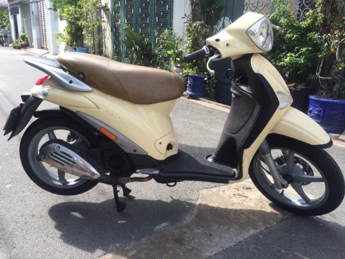 Piaggio Liberty 2k12, máy zin, ngay chủ,màu vàng kem