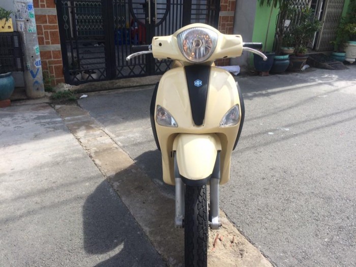 Piaggio Liberty 2k12, máy zin, ngay chủ,màu vàng kem