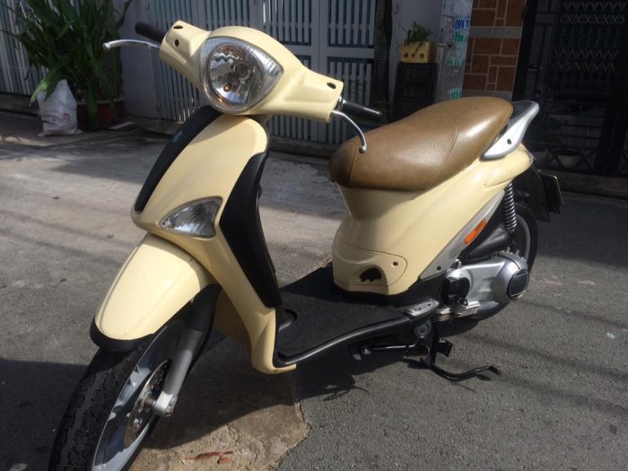 Piaggio Liberty 2k12, máy zin, ngay chủ,màu vàng kem