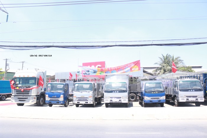 Xe tải jac 2t4 thùng bạt dài 3m7, jac 2t4 thùng 3m7, xe tải jac 2.4T thùng 3m7