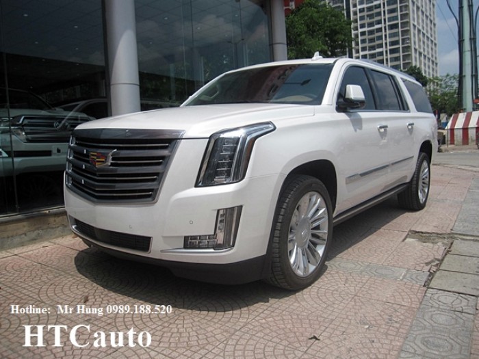 Bán xe cadilac escalade esv 2016, màu trắng