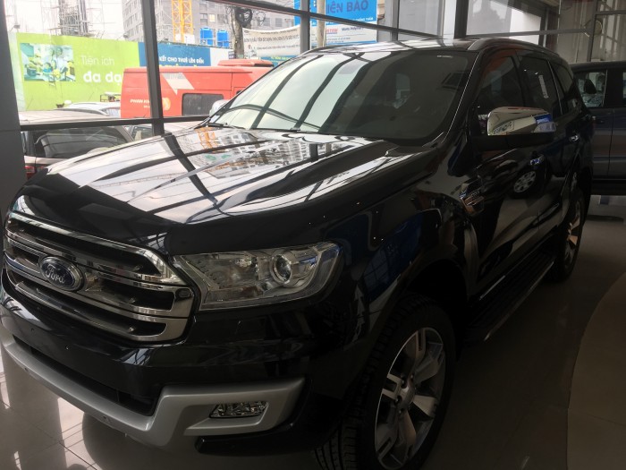 Bán xe Ford Everest  7 chỗ Titanium AT đời 2017-Ngân hàng hỗ trợ 80%