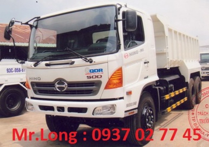 Xe ben HINO 15 tấn , xe HINO ben FM , xe HINO FM ben , xe HINO FM8JNSA tải ben , xe ben hino 3 CHÂN